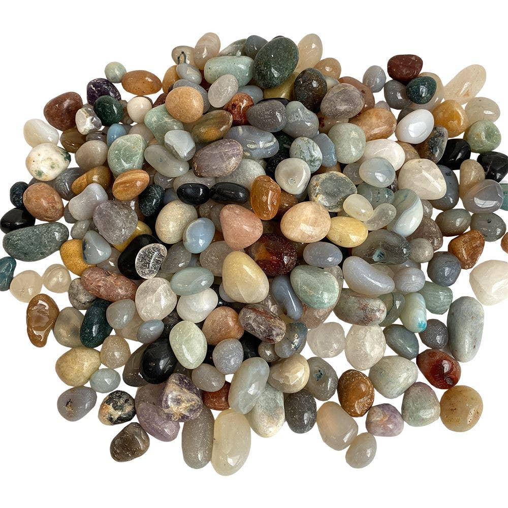 Heaven Spring Ltd – wholesale Spiritual stone/crystal – Mixed Tumbled Crystals, Mini, 5-15mm, 250g0
