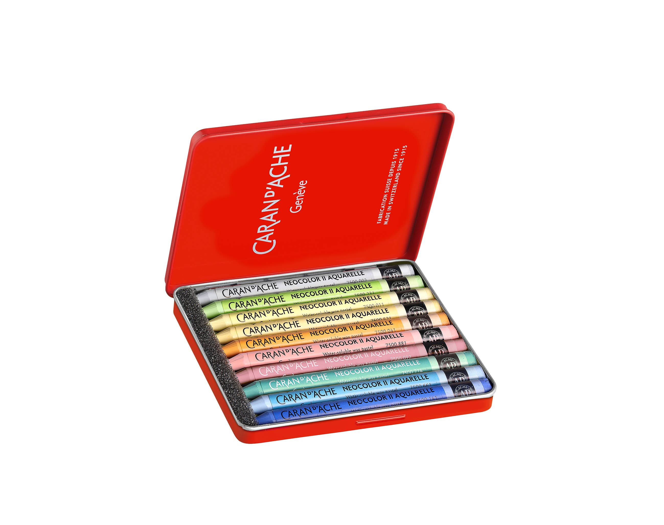 Caran d'Ache - Wholesale Pastels - Set of 10 NEOCOLOR™ II 50th Anniversary - Pastel2
