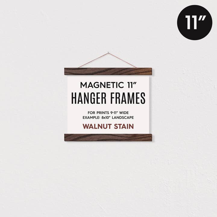 Hanger Frames - Venta al por mayor Marcos de fotos - Marco magnético para póster de 11" para impresión horizontal de 8 x 10 cm1