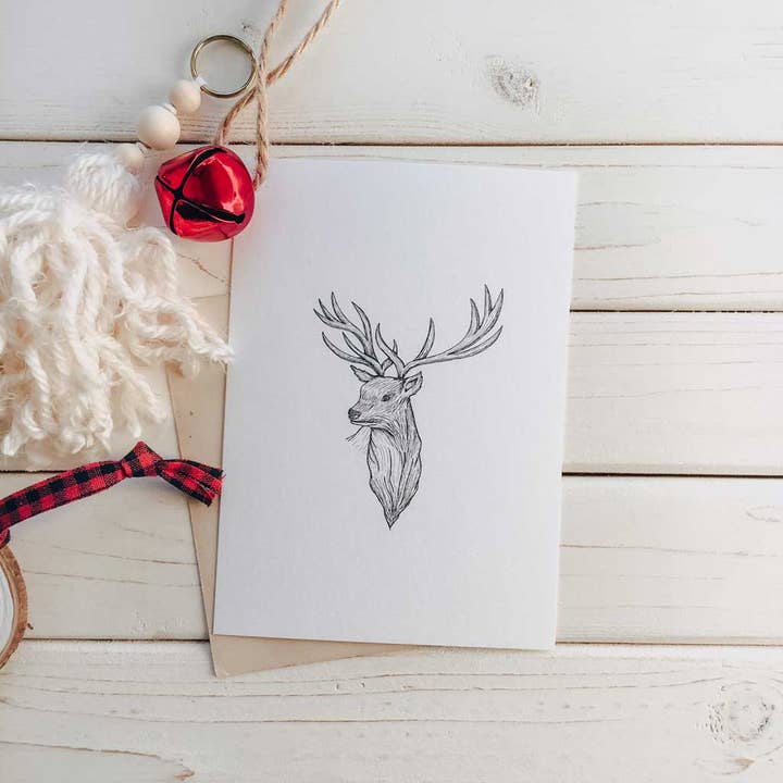 Tirage artistique Antlers pour la vente par Optical Lift, LLC