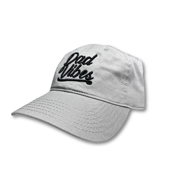 Dadbod Apparel - Wholesale Baseball Cap - Men's - Dadvibes Script Puff (Dad Hat)
