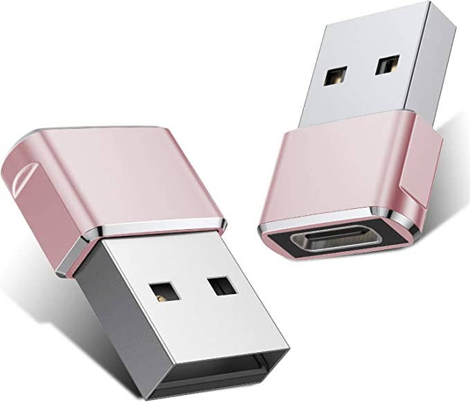 Funky Rico Inc - Wholesale Charging Cable - USB to type c adapter-Pink1