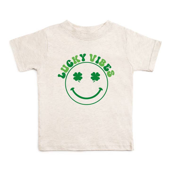 Lucky Vibes St. Patrick's Day Short Sleeve T-Shirt - Boys for wholesale by Sweet Wink