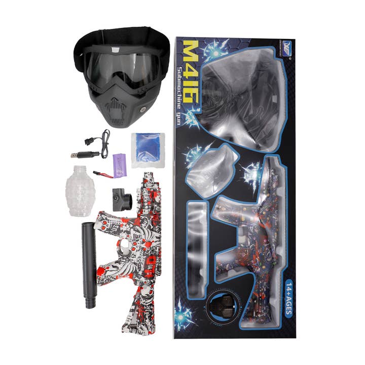 Cap Zone - Wholesale Electronic Toy - Kids & Baby - M416 Rifle Electric Gel Ball Blaster Shooter Gun4