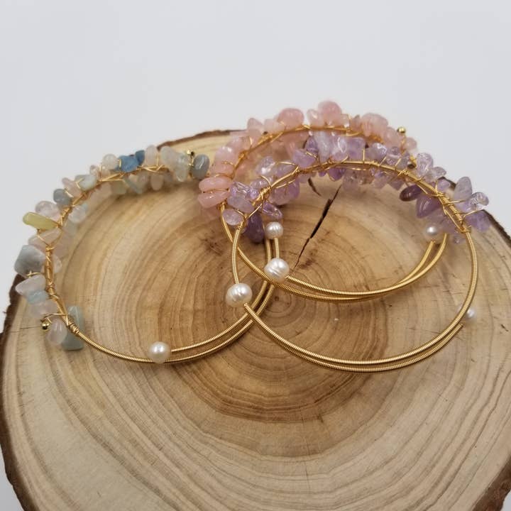 CHAKRA JEWELRY - Wholesale Beaded Bracelet - Natural Crystal Elasticity Samsara Bracelets