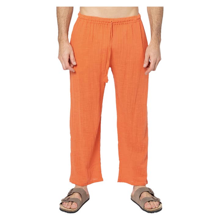 HP0200D LANGE ZOMERBROEK voor wholesale door La Mano Boho