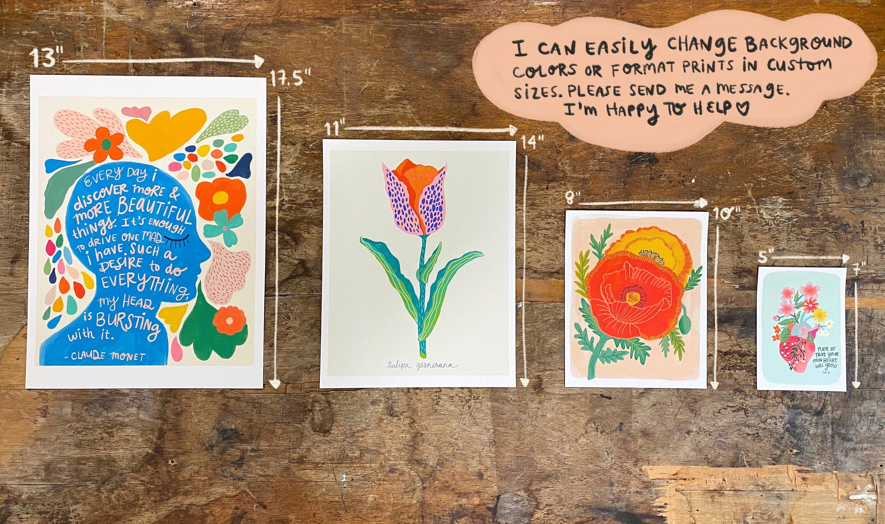 Dream Folk Studio - Wholesale Art Print - Rumi Quote - Art Print3