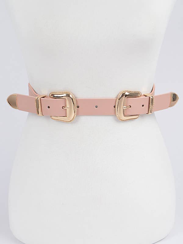 Oversized Round Buckle Elastic Belt for wholesale by Shop Neighbors