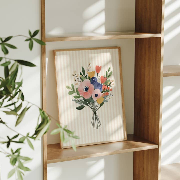 Paperly Creative Co - Wholesale Art Print - Floral Bouquet Art Print IV2