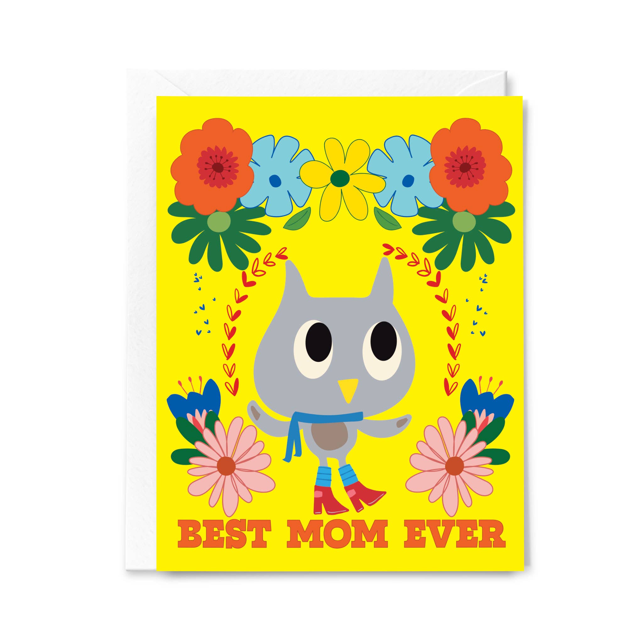 Happy Just Happy - Wholesale Mother's Day Card - Best Mom Ever Mother's Day Greeting Card