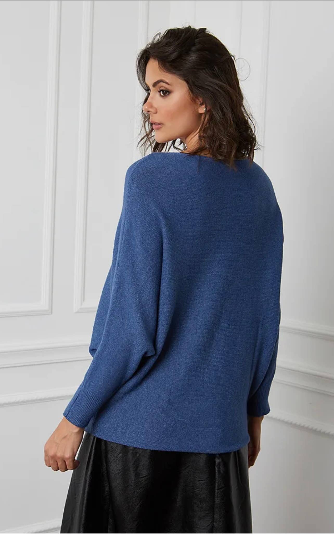 LÉA & LUC - Vendita all'ingrosso Maglione tricot - Donna - Maglione con maniche a pipistrello REF. 009910