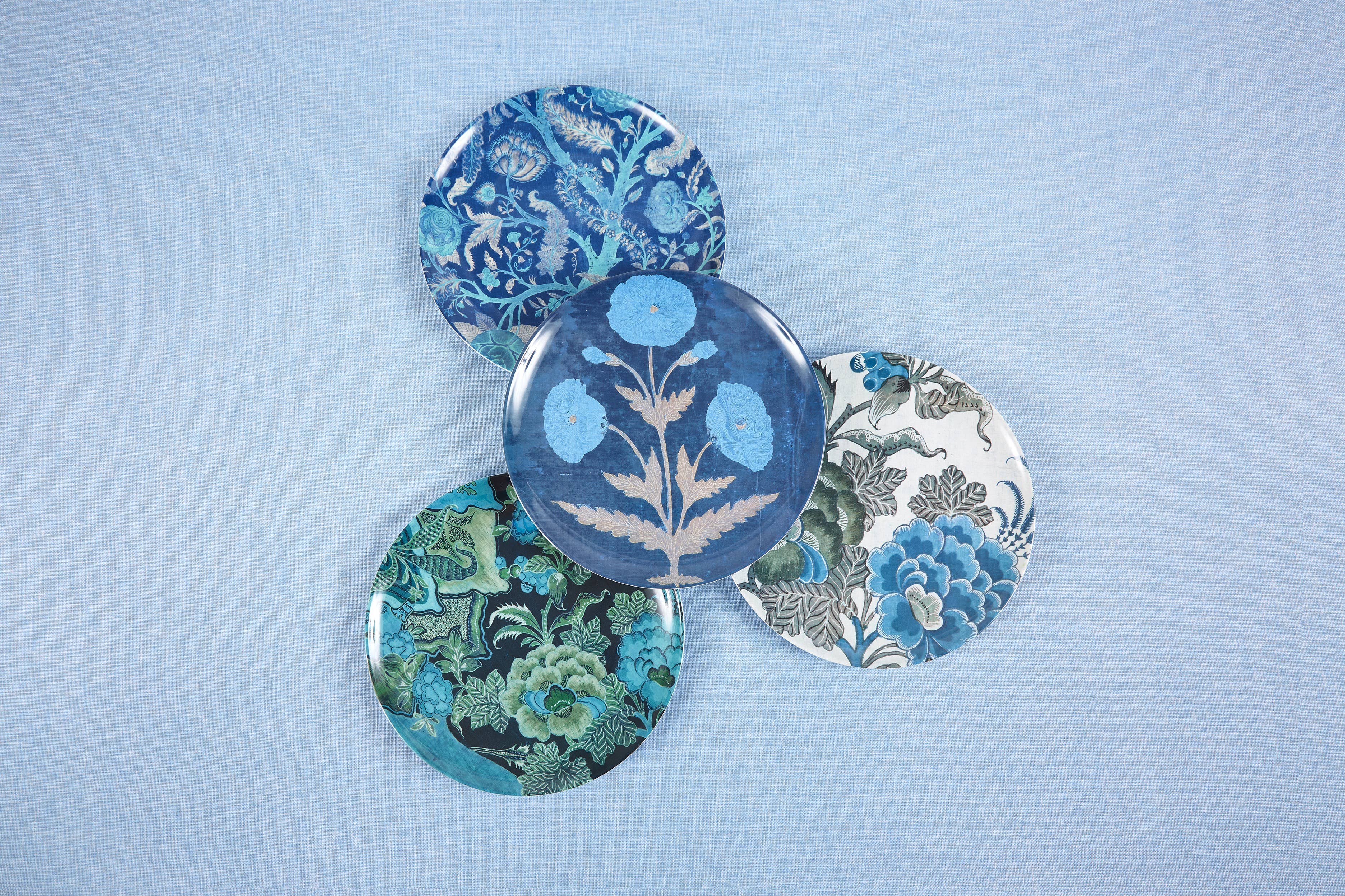 Siren Song - Wholesale Dinner Plate - Poppy Blue Dinner Plates Set of Four2