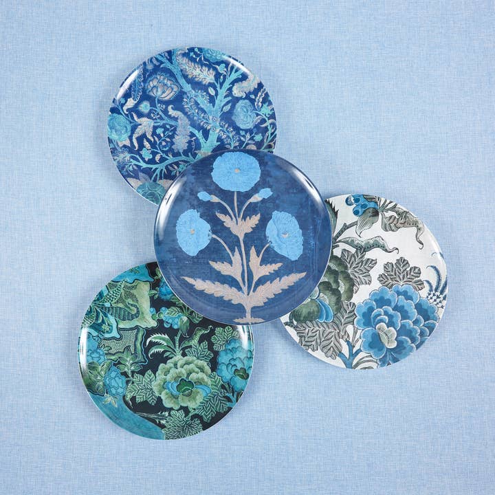 Siren Song - Wholesale Dinner Plate - Poppy Blue Dinner Plates Set of Four2