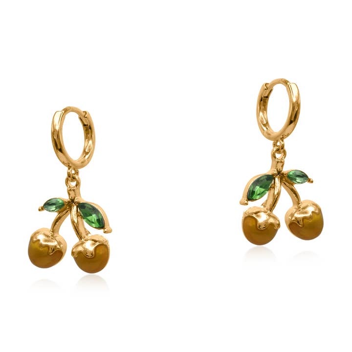 Big Metal London – wholesale Huggie earrings – Bellas Fruit Huggies Earrings1