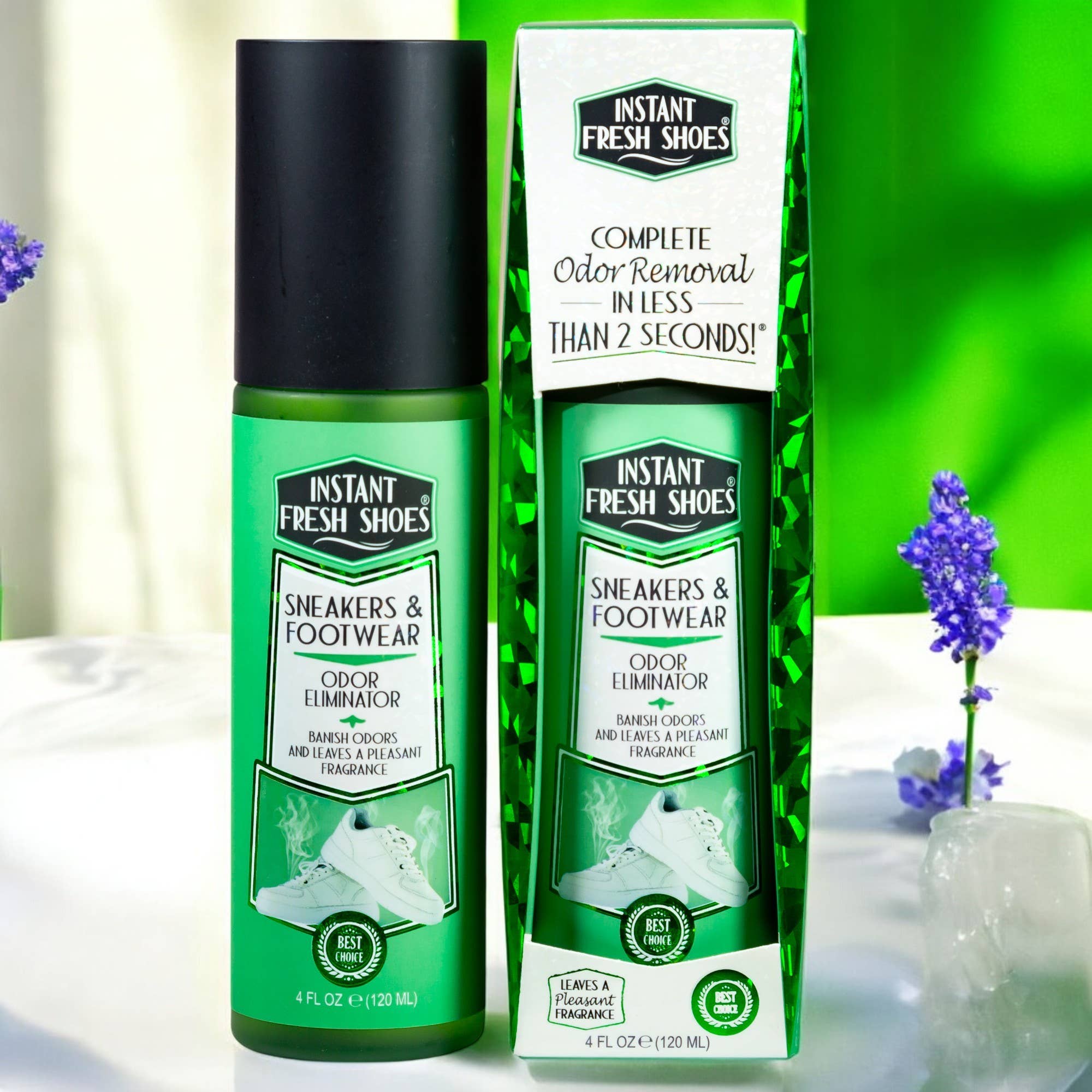 Instant Fresh Air - Wholesale Shoe Deodorant / Spray - Sneakers & Footwear 4 Oz., Odor Eliminator + Frag. -Display
7