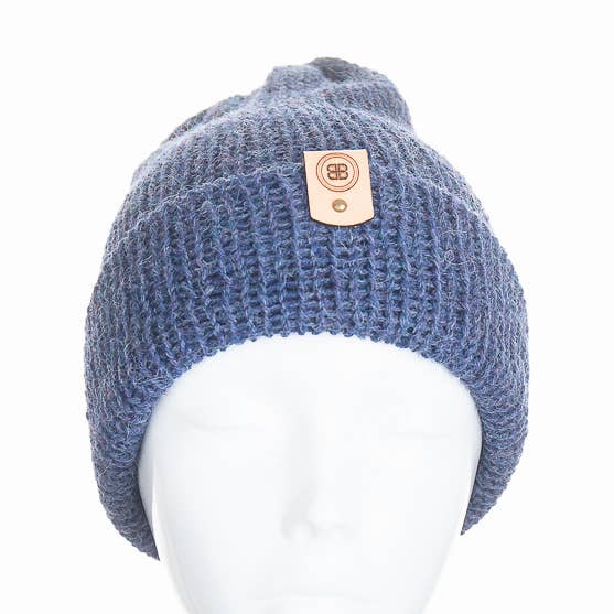 BLAUW 6360 (100% PURE ALPACA COLLECTIE) voor wholesale door Beanie Buddy