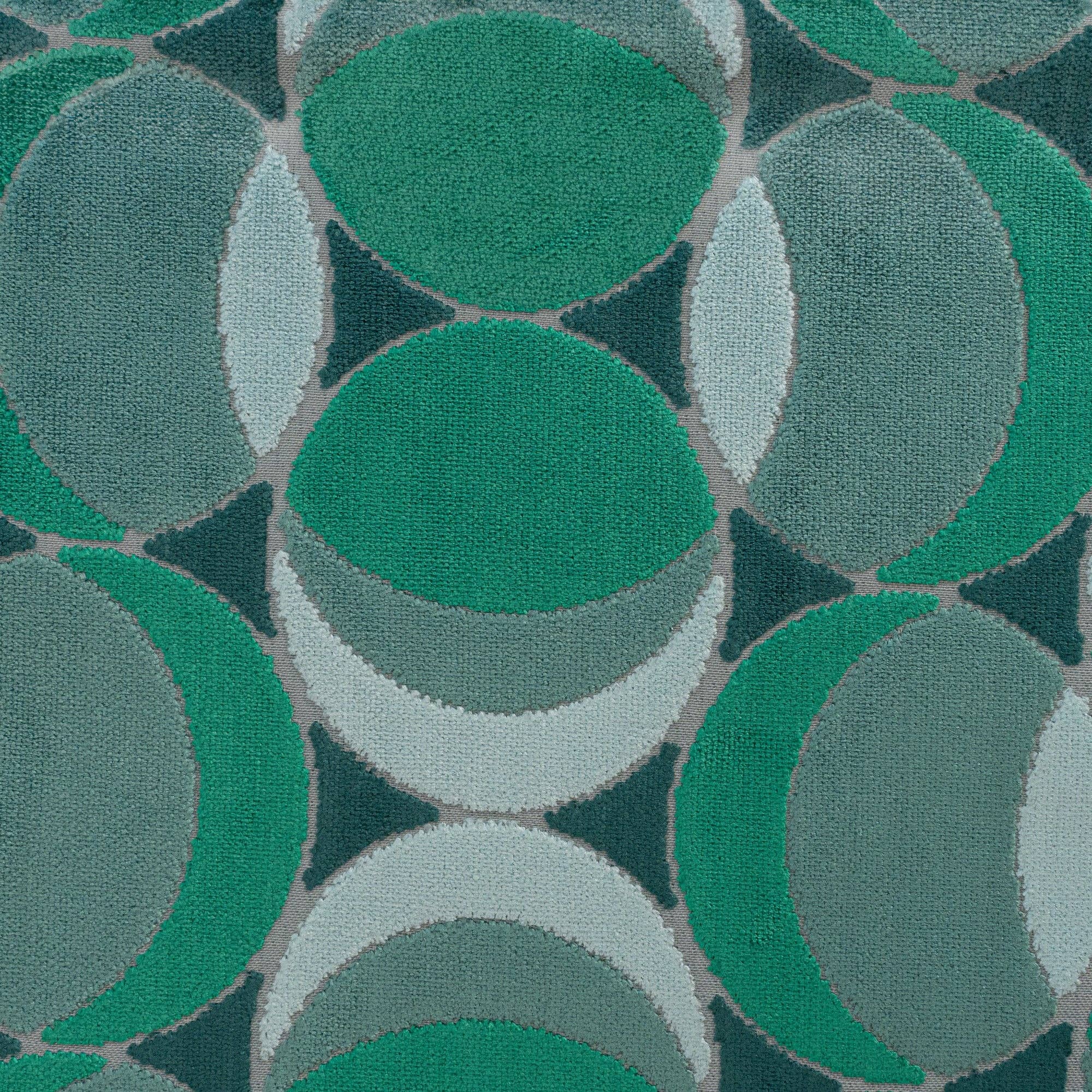 Top Fabric – Engroshandel Stofbolt – HIGHBALL - MULTIFUNKTIONELT GEOMETRISK SKÅRET FLØJLBETRÆK VED GÅRDEN0