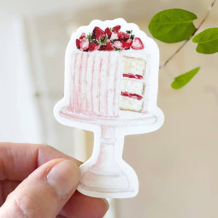 rosa kakdekal för wholesale av emily lex studio