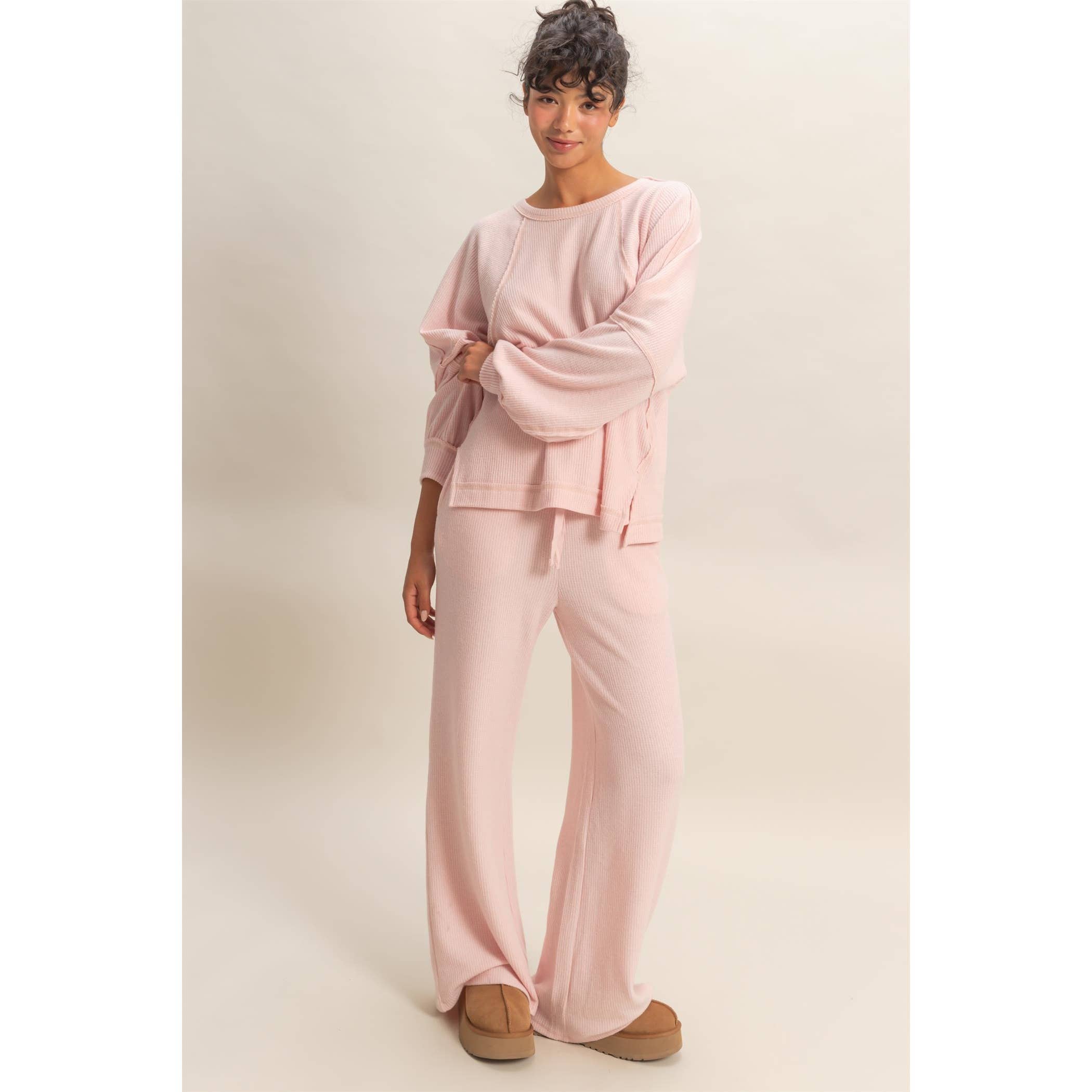 HYFVE - Vente Haut en maille – femme - Haut décontracté à manches longues en maille gaufrée brossée22