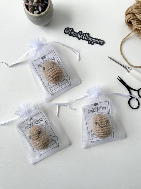 Crochet Happens - Wholesale Decorative Tabletop Object - Couch Potatoes - Set of 8 - Made to Order6