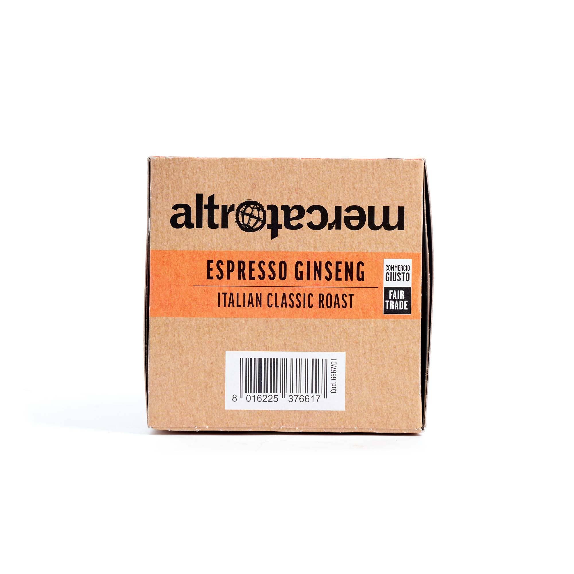 Altromercato – wholesale Instant coffee/espresso – Ginseng Espresso Coffee - Sugar-free - 18 pods - 126 g7