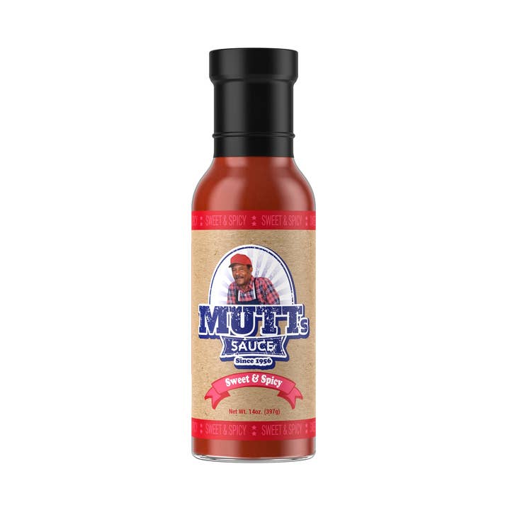 Sweet and Spicy Mutt's Sauce for wholesale by Mutt's Sauce