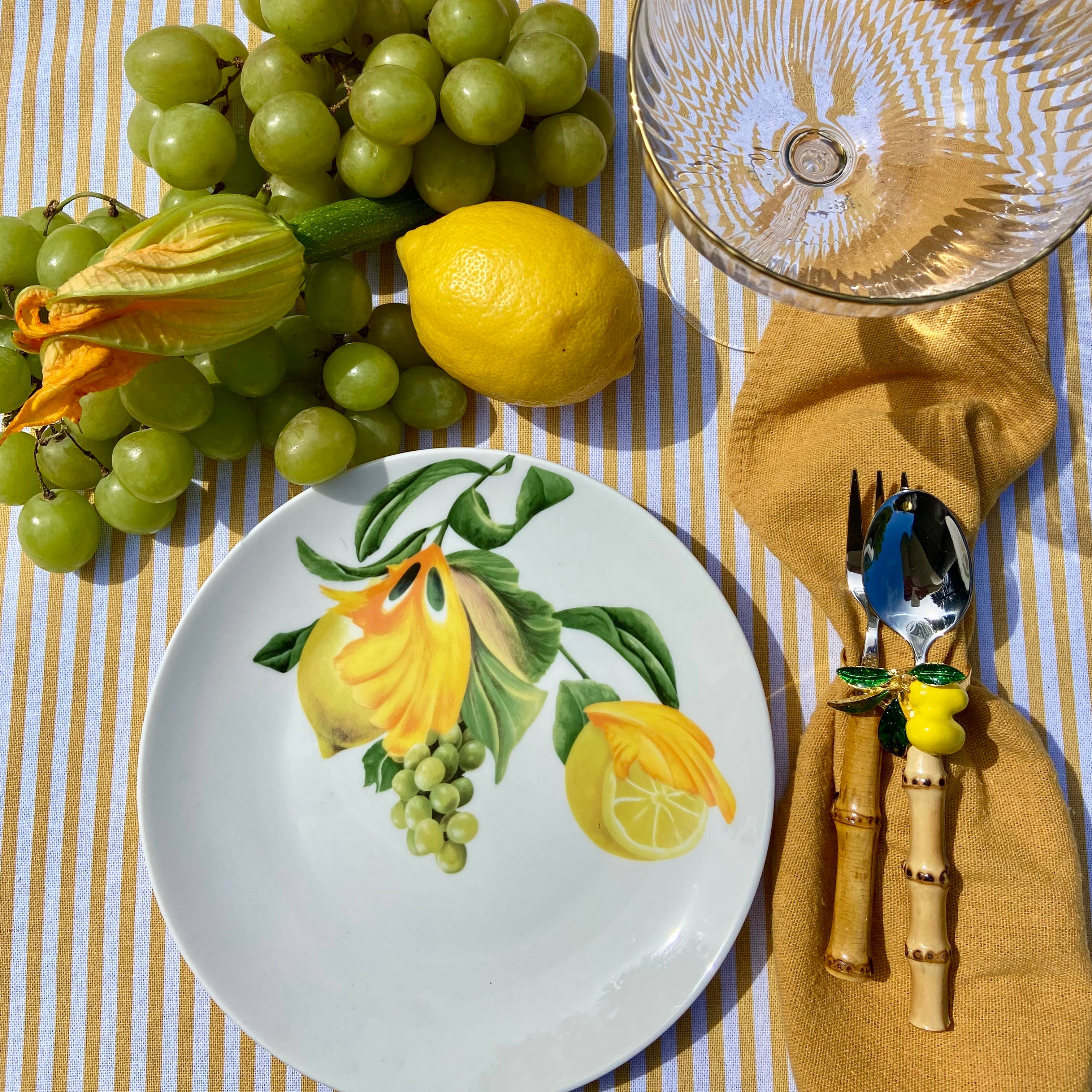 Bordy's - Wholesale Dinner Plate - Botanical Wonders - Set of 4 Breakfast Plates8