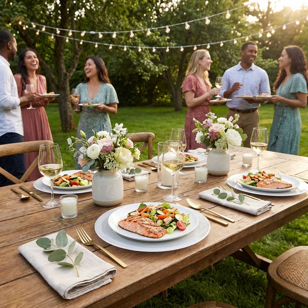 Kadra Kitchenware - Vente Assiette de présentation - Souelle - Blanc albâtre, assiette de présentation 33 cm compatible lave-vaisselle2