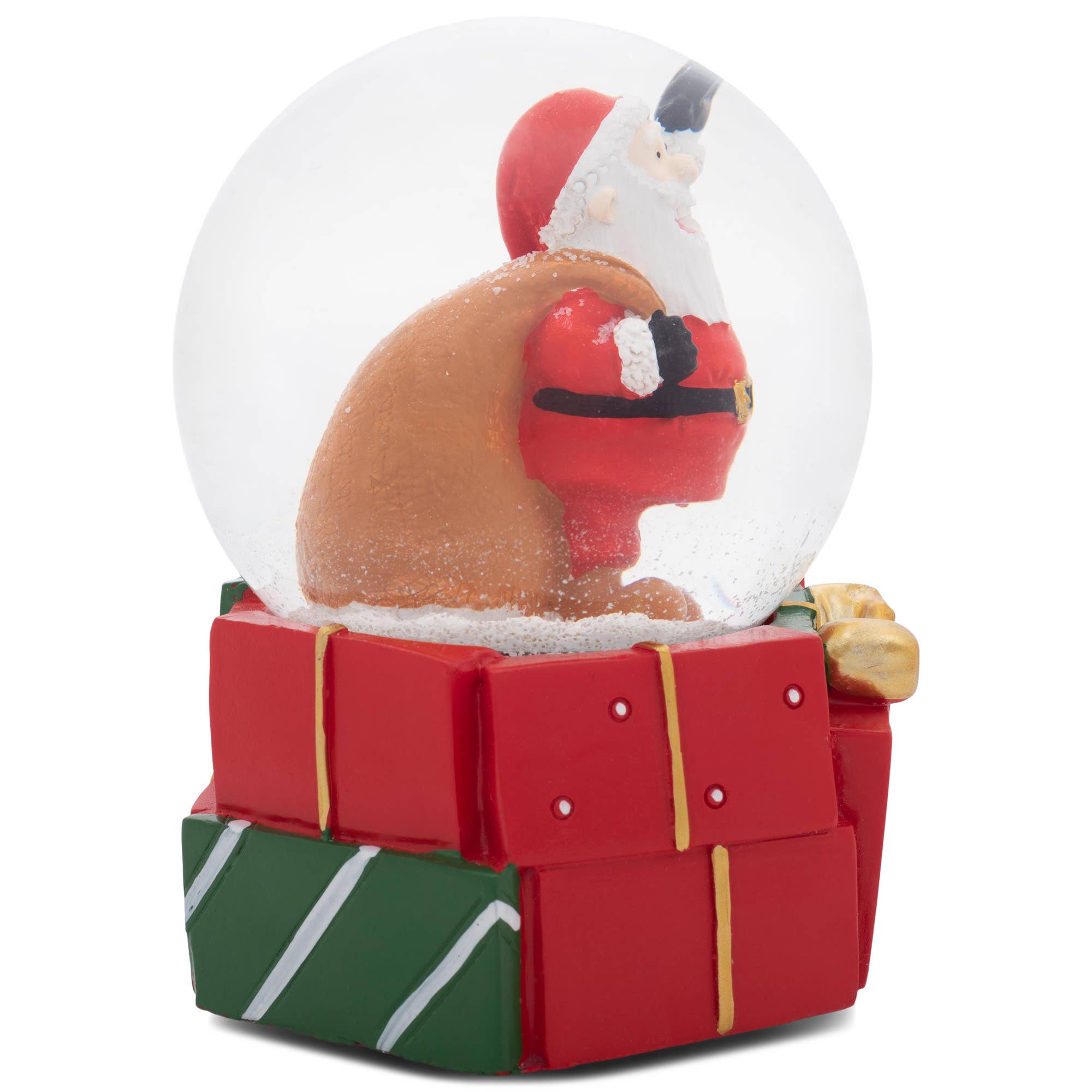 EAST AVENUE - Wholesale Snow Globe - Santa Presents Christmas Musical Snow Globe1
