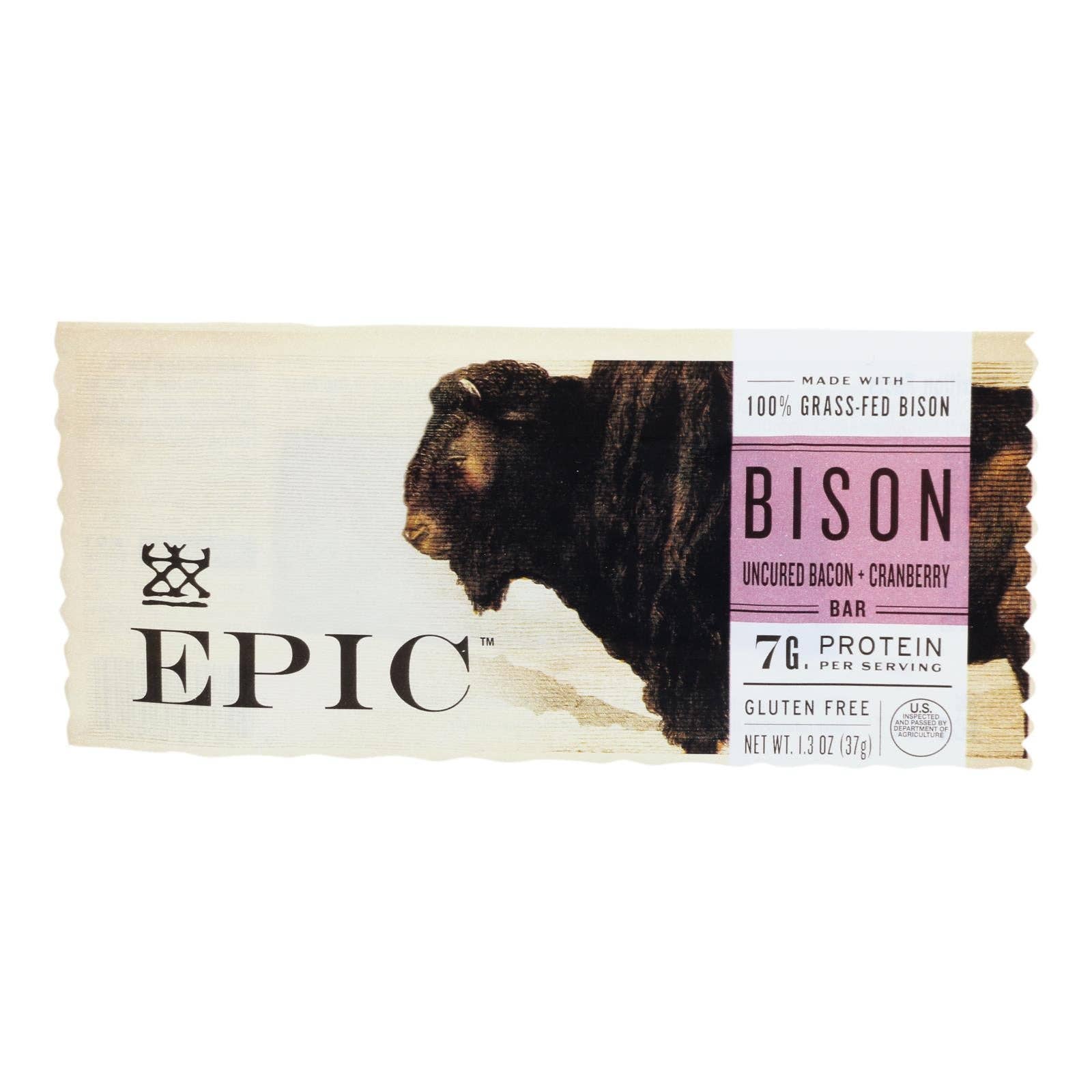 Everyday Supply Co - Wholesale Snack Bar - Epic - Bar Bson Uncr Bcn Crn Gsf - Case of 12-1.3 OZ0