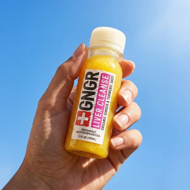 GNGR Labs - Wholesale Wellness Juice/Tonic - Liver Cleanse Shot: Ginger, Milk Thistle, Dandelion Detox4
