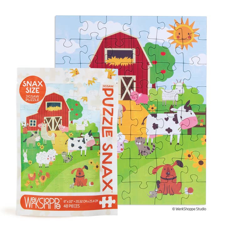 Puzle Farm Life de 48 piezas para venta al por mayor de WerkShoppe