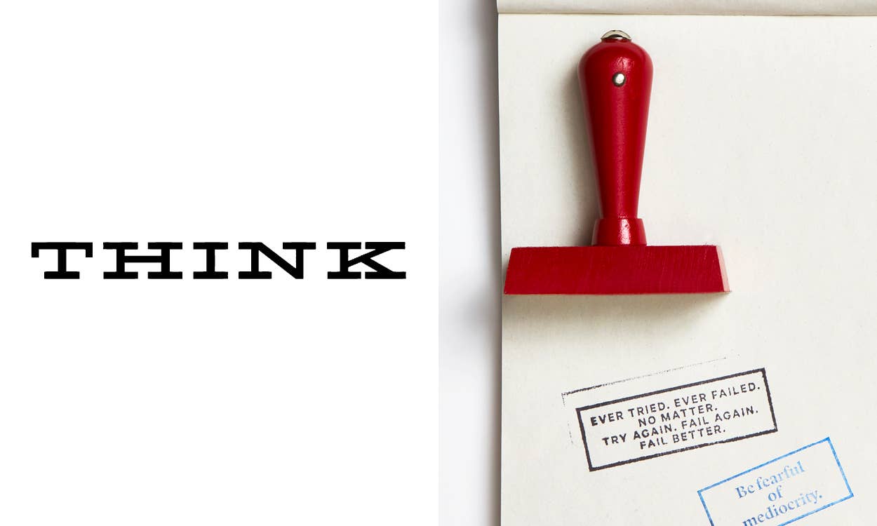 Wms&Co. - Vendita all'ingrosso Timbro in gomma/decorativo - Timbro di Gomma con Citazione Filosofica - Rettangolare24