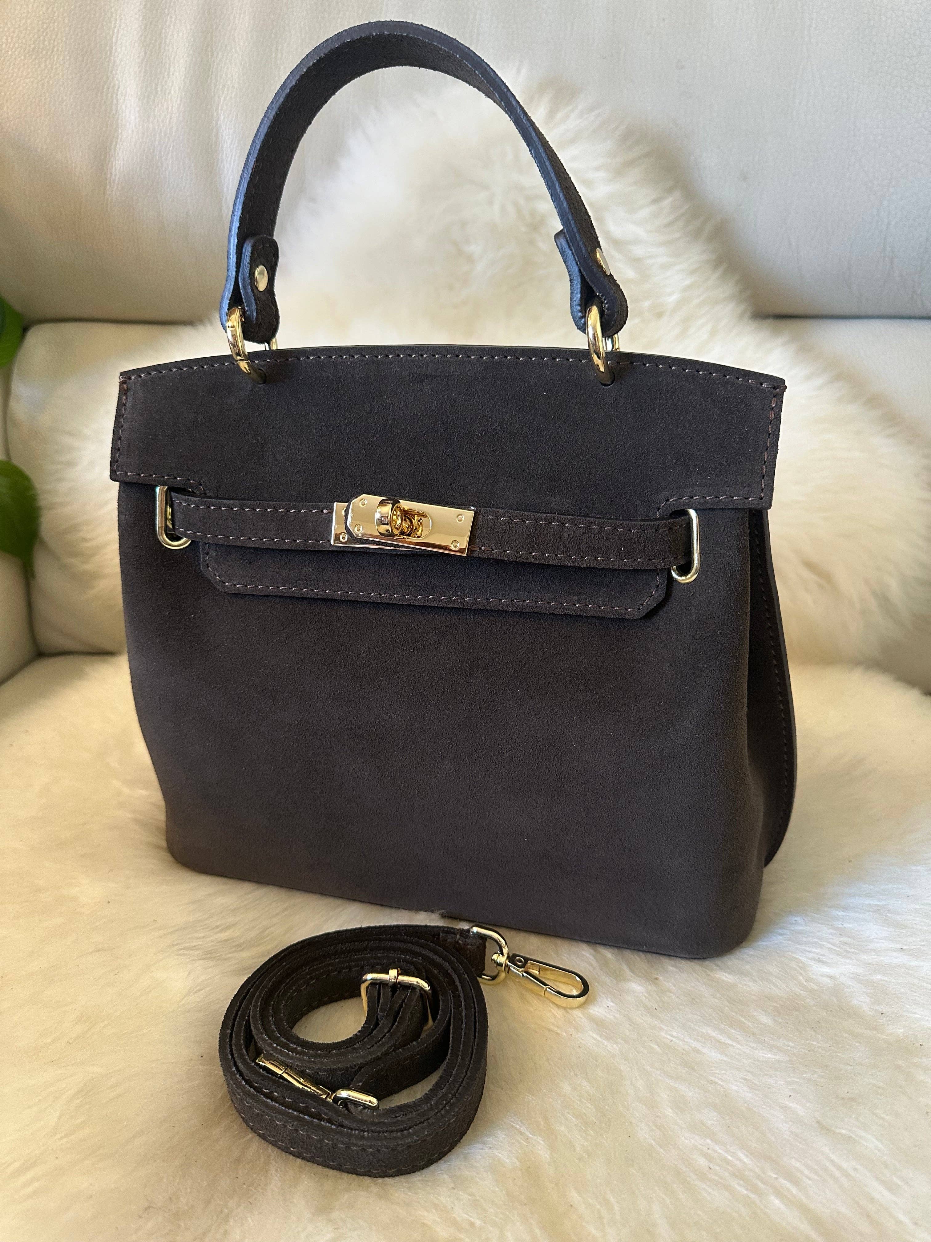 Zhade – wholesale Top handle bag – women's – CHLOE - Genuine suede leather1