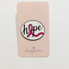 HOPE Enamel Pin for wholesale by Channypeascorner