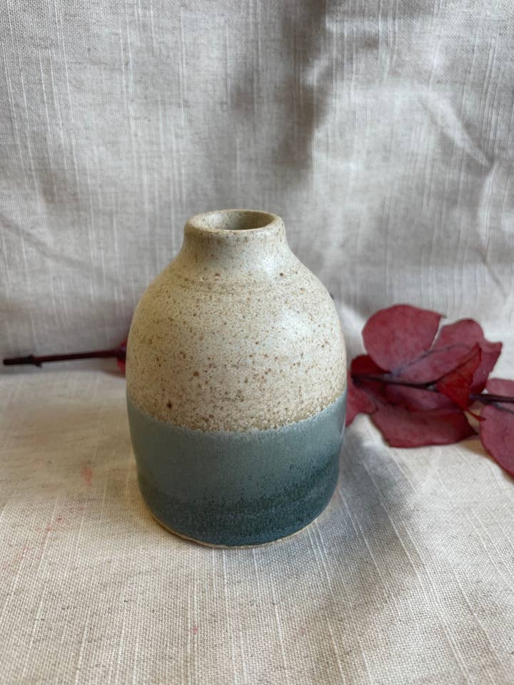 Mountains Ceramic Bud Vase/Reed Diffuser bottle for wholesale by Charlotte Manser Ceramics