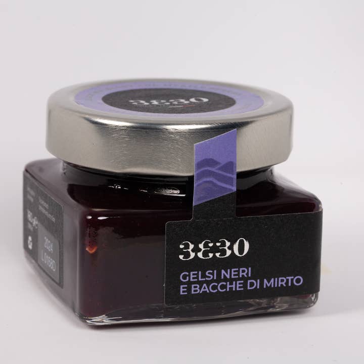 Black mulberries and myrtle berries (160 g) for wholesale by NEROMONTE S.R.L.