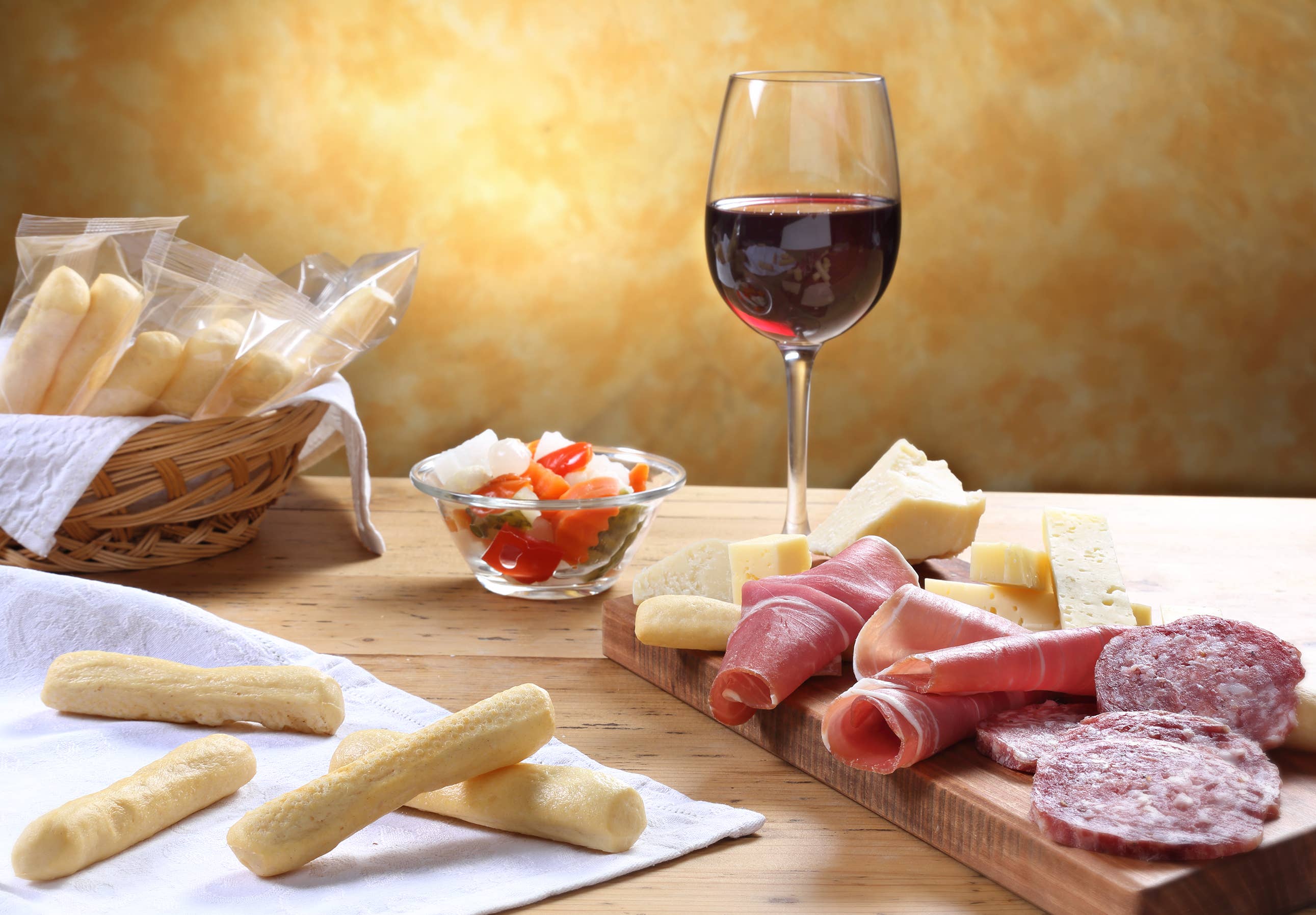 I MACORITTI - Wholesale Crackers - MAXI Breadsticks I Macoritti with Oil Single Portions Restaurants1