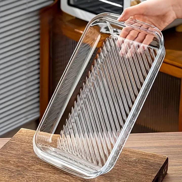 Glass Baking Dish – Oven & Microwave Safe Reusable Pan for Holiday Meals for wholesale by Huis Van Merken