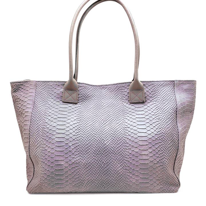 Lola Lila Chiaro skuldertaske i læder for engroshandel hos ZEEN