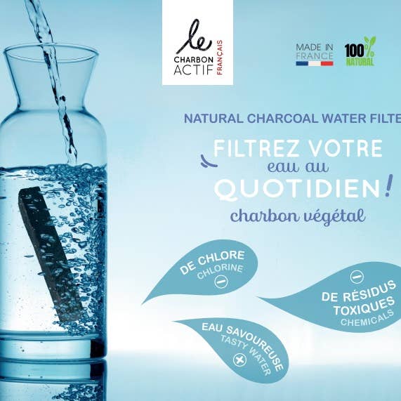 Bijin - Wholesale Water Filter - French carbon water filters X 2 + 1 bottle filter offer3