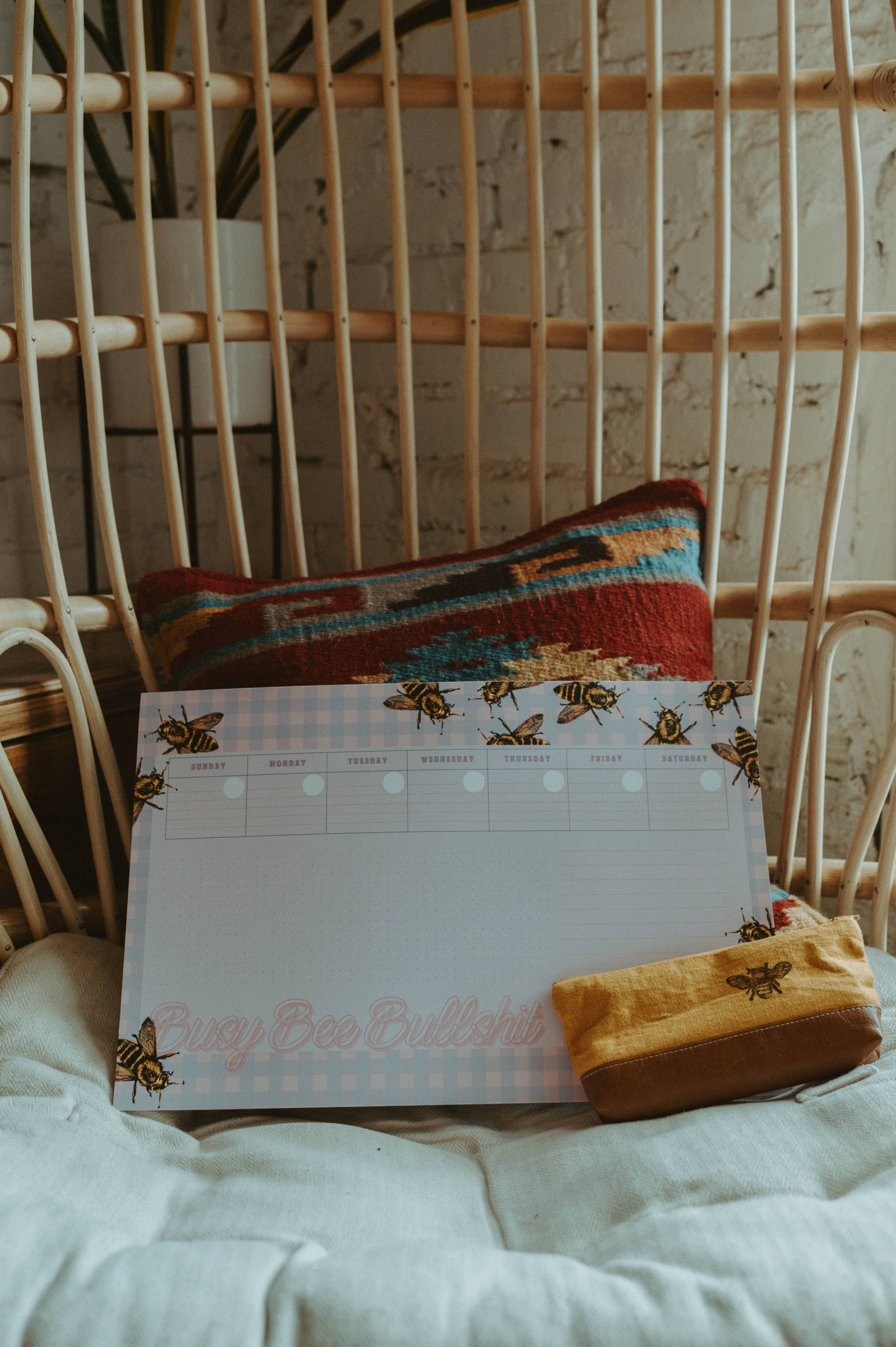 BrickandBarley - Wholesale Notepad - Busy Bee Bullshit Desk Notepad3