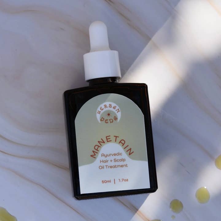 Manetain Ayurvedic Hair Growth Oil for wholesale by Herban Veda