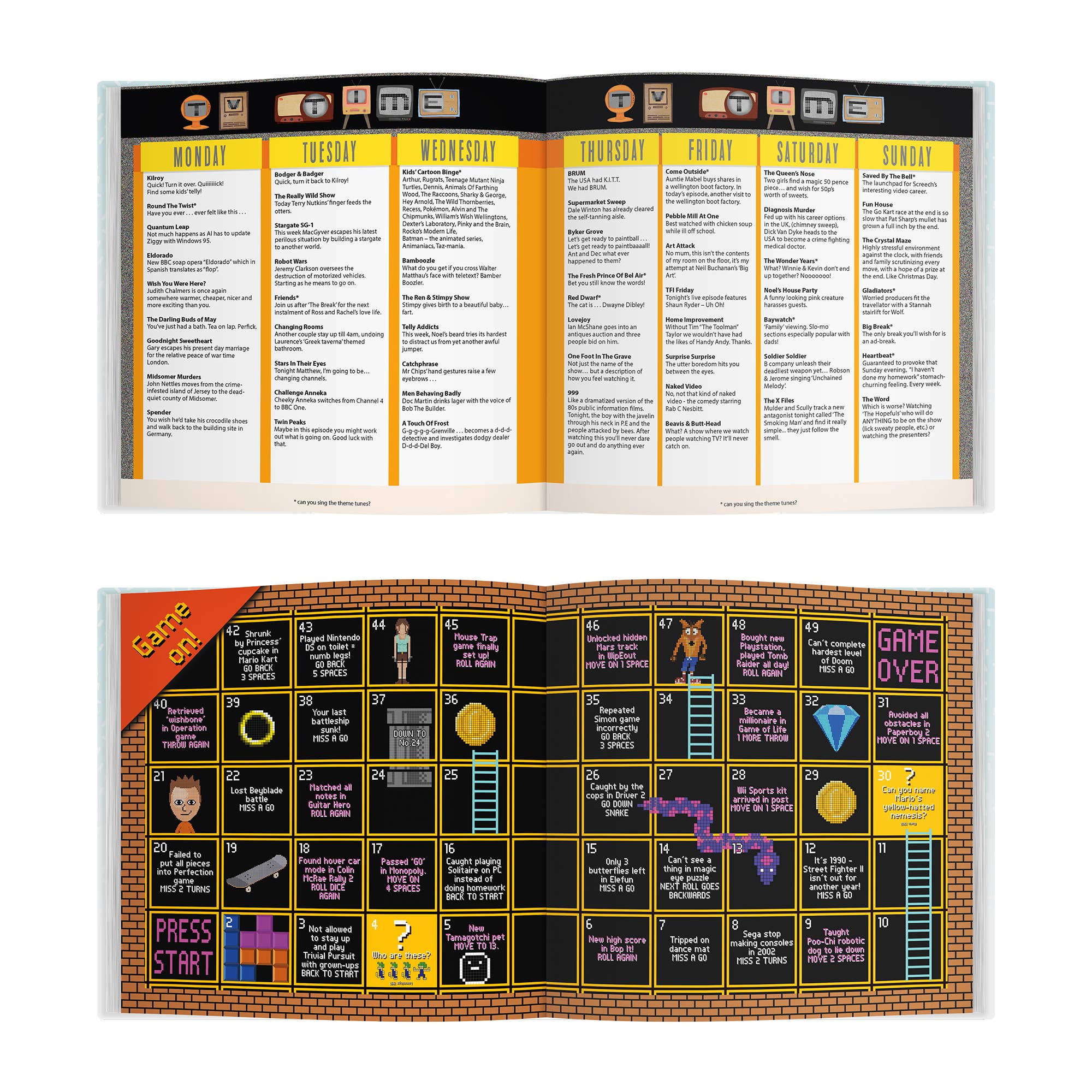 FROM YOU TO ME Gifts – wholesale Biography and memoir – Born In The 90s Memory Book | Nostalgic Keepsake Gift |10