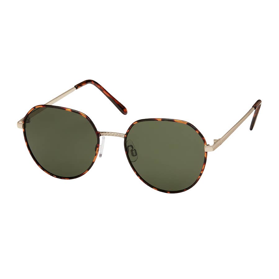 Blue Gem Sunglasses Inc - Wholesale Sunglasses - Unisex - 1331 Jade - Metal Round Unisex Sunglasses4