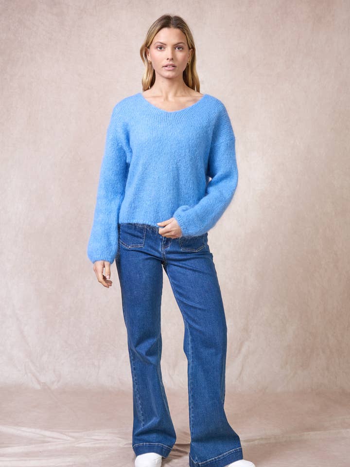 Zachte Mohair Blend Trui voor wholesale door Calie Paris