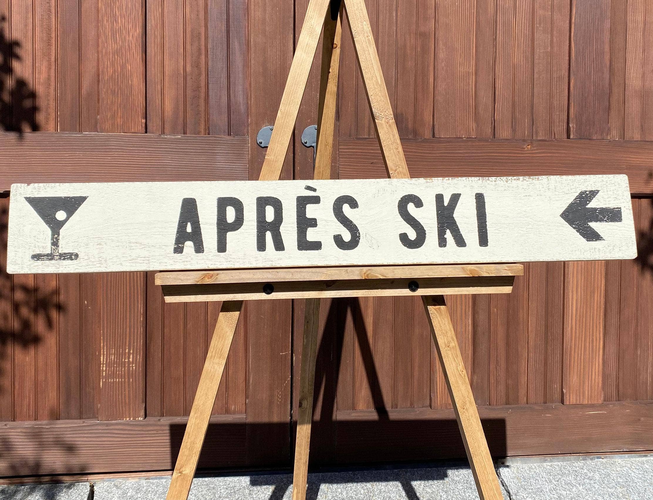 Winni Made - Wholesale Sign - Après Ski Rustic Wood Sign4