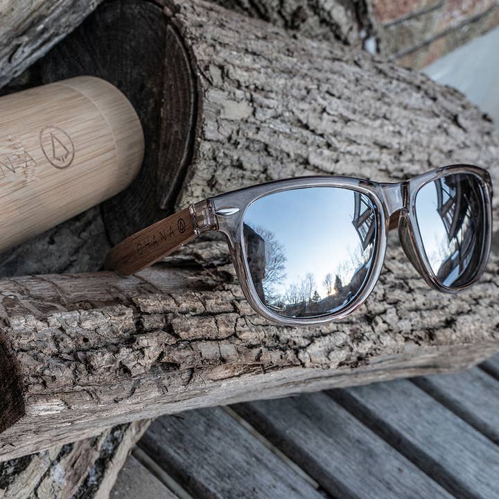 OHANA™ Silver Doc Sunglasses for wholesale by OHANA