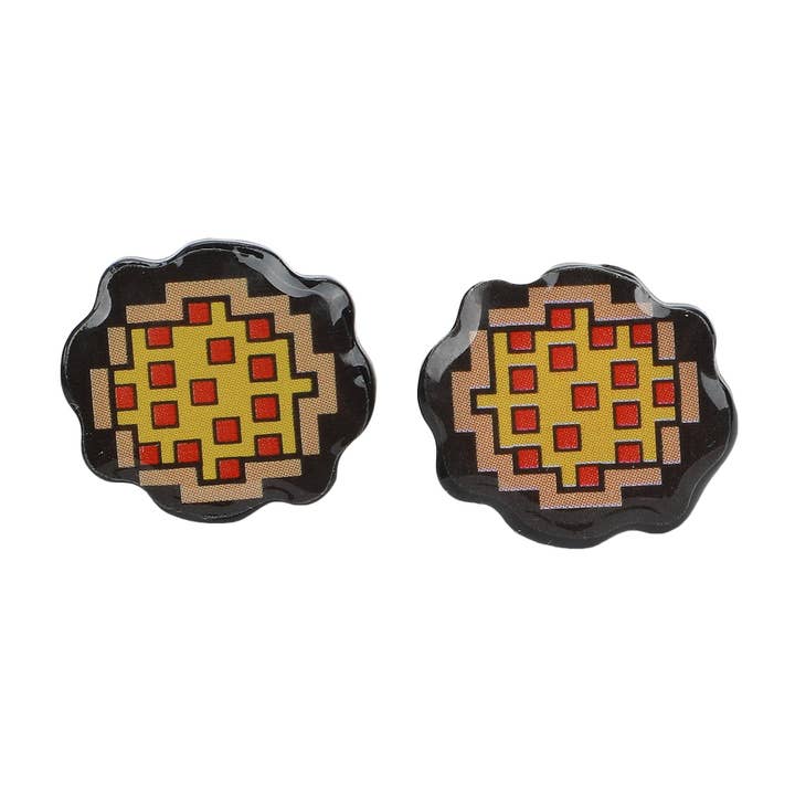 Bioworld Merchandising - Wholesale Stud/Post Earrings - Five Nights at Freddy's Pixelated 6 Pack Earring Set