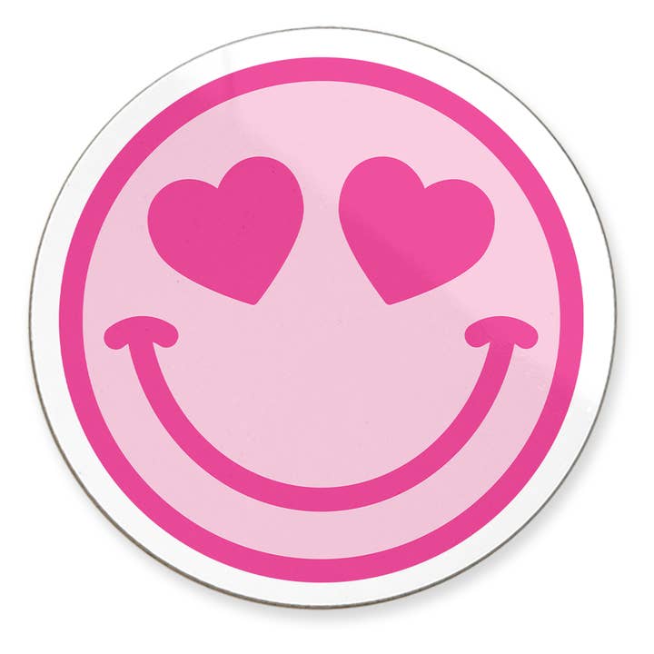 Heart Smile Sandstone Coasters for wholesale by tcbco